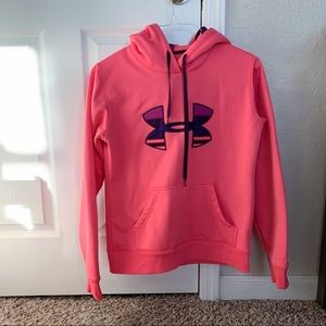 Pink Under Armour (UA Sport) Hoodie